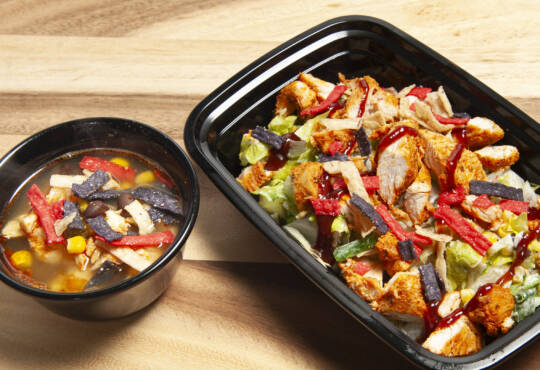 Chop5 Salads & Bowls is the best food in Columbus - Pick 2 soup and salad