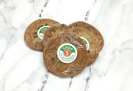 Chop5 Salads & Bowls is the best food in Columbus - cookies are for dessert