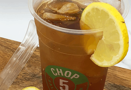 Chop5 Salads & Bowls is the best food in Columbus - Pepsi fountain soda