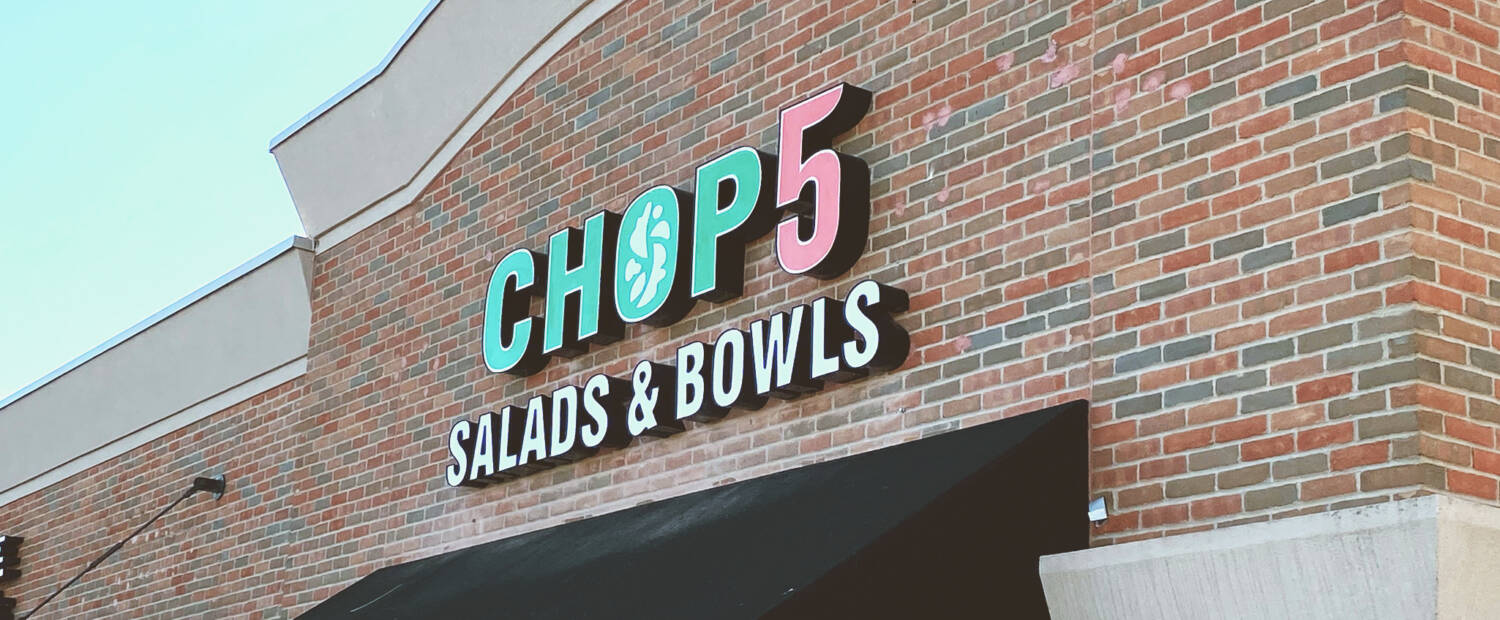 Chop5 Salads & Bowls is the best food in Columbus - 1305 W. Lane Ave Upper Arlington2