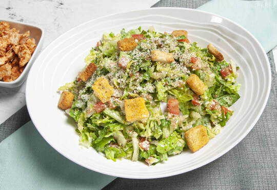 Chop5 Salads & Bowls is the best food in Columbus - Caesar Chop Salad