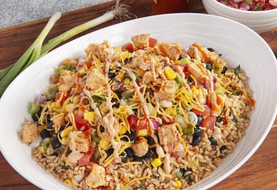 Chop5 Salads & Bowls is the best food in Columbus - Mexican Bowl