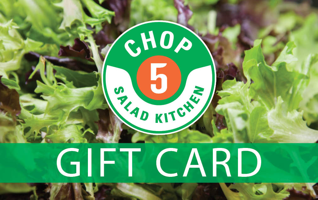 CHOP5 gift card