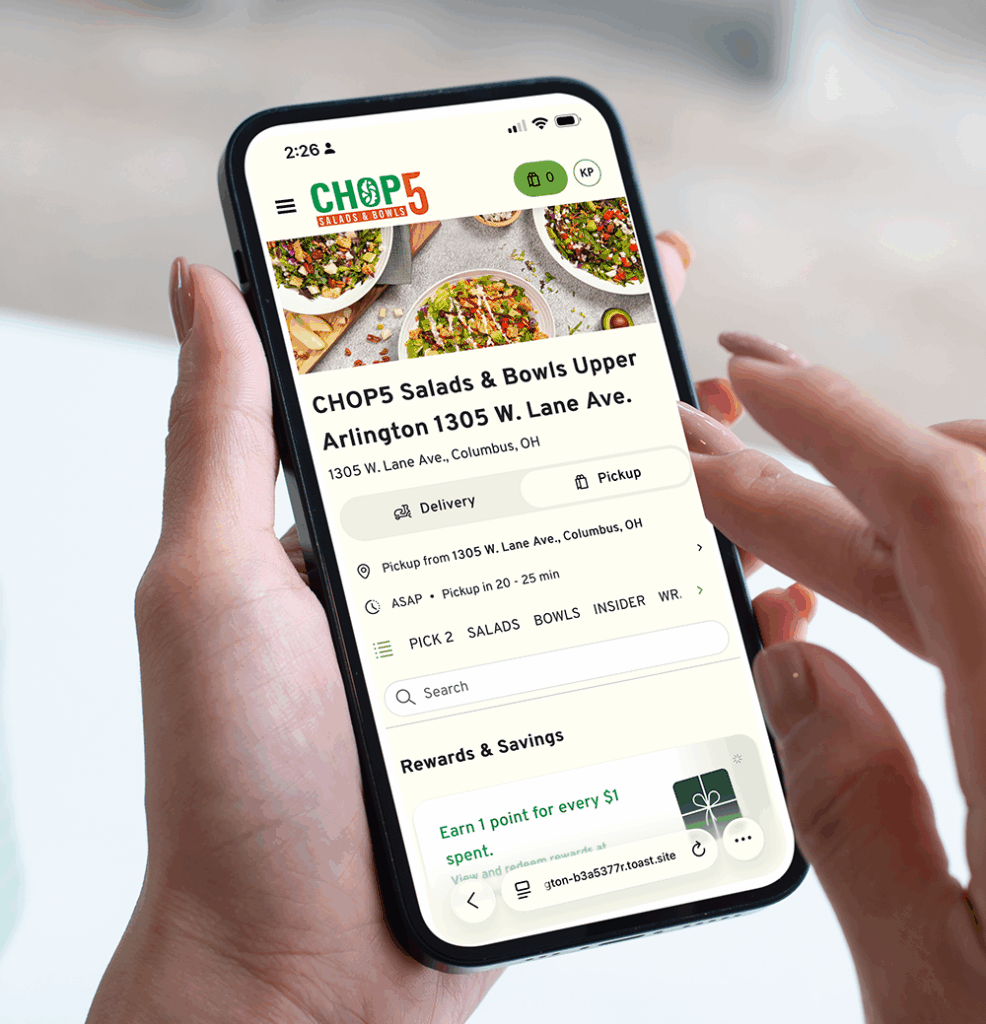 Chop5 salads and bowls are the best in Columbus with convenient online ordering for new years resolutions