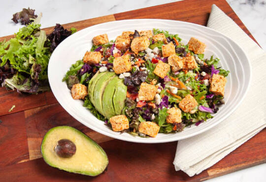 Avocado Cali with Tofu Salad