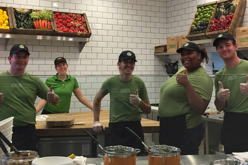 Chop5 Salads & Bowls is the best in Columbus - Great career opportunities with family atmosphere & loyalty