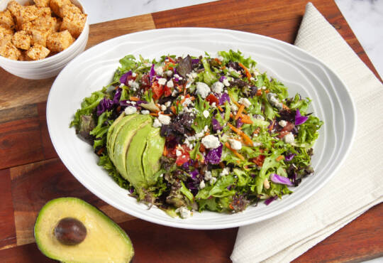 Chop5 salads and bowls has the best food in Columbus like Avocado Cali Chop Salad