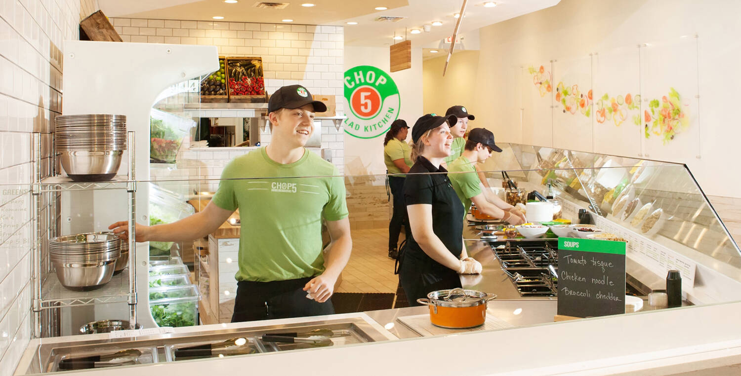 Chop5 salads and bowls is the best mission driven restaurant in Columbus